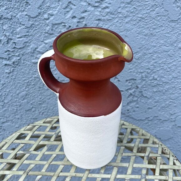 Jaap Ravelli Dutch Art Pottery Pitcher Vase Ravelli 124 minaimlist ceramics - Picture 7 of 11